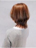 顔周りウルフ