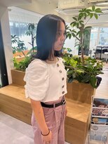 オーシャン(Ocean) 【OceanHair&Life田中愛梨】10代20代切りっぱなしロブ!◎