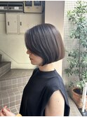 タンバルモリボブ×暗めオリーブ