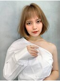 韓国風 レイヤーカット ケアブリーチ 学割41011