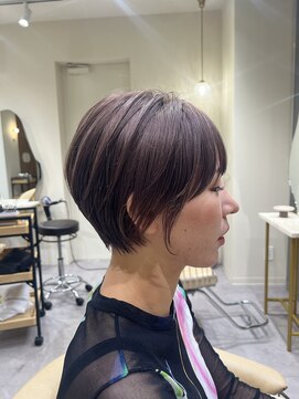 ラナホンジン(Lana HONJIN) 韓国風/透明感カラー/オリーブベージュ/前髪/小顔カット