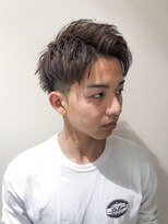 ロンドグロワール 大宮(Lond Gloire)&nbsp;刈り上げアップバングショート　ツーブロ