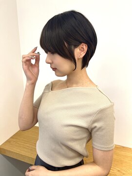 ルネ 北千住(Renee) くびれショート_ショートヘア_アッシュブラウン