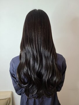 ジーナ 船橋(Zina) 髪質改善＊ロングレイヤーグレーベージュ＊美髪【Zina船橋】