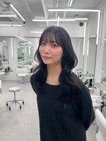 アマトウキョウ アユンチェ(AMA TOKYO×AYUNCHE) 透明感カラーと韓国風くびれ巻きスタイル