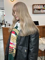 リヴ ウメダ(LIV umeda)&nbsp;ホワイトベージュ/ブリーチ/ダブルカラー【梅田】