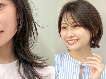ヒトワ(hitowa)の写真/【話題のオージュア】本格ケアなら”hitowa”で。髪のダメージを最小限に抑え、触れたくなるような艶髪へ。