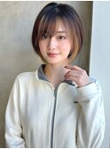 みねスタイル♪ 似合わせ ショート ボブ 30代 40代 小顔 新宿