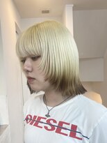 ミーム 原宿 表参道(meme)&nbsp;◎ブロンドハイトーンカラーデザインカラーアンブレラカラー