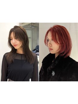 ヘアデザイン/ファッションセンス抜群なスタイリスト集結！髪質や骨格に合わせて再現性の高いスタイルに♪