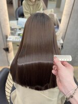 ロンドシエル 横浜(Lond ciel)&nbsp;髪質改善縮毛矯正レイヤーカット顔周り前髪韓国ミニウルフ/横浜