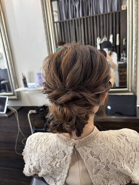 グラス 春吉1号店(glass) 10分以内でできるたか見えアップスタイル