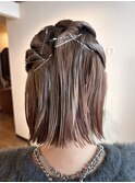 大人ヘアセット