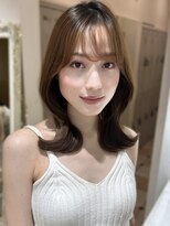 エインアンリー 明治神宮前(AIN.ANLY.)&nbsp;イメチェン/ハッシュカット/フルバング/似合わせカット/韓国ヘア