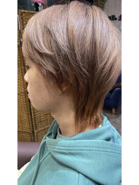 ビーチェ 小岩(Bice) 簡単スタイリング！トレンド感◎マッシュウルフ/ハイトーン