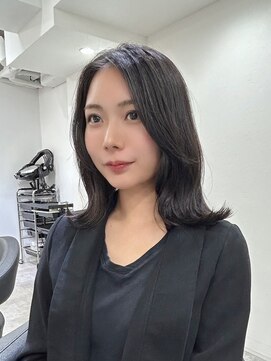 ヴィオットバイサロン(Viot by Salon) ＊くびレイヤーエモージュ前髪パーマグレーベージュレイヤーボブ