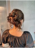 【高めアップスタイル】結婚式/浴衣/銀座/ヘアセット/アレンジ