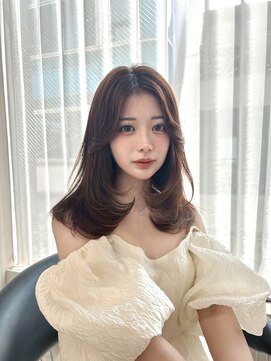 ボタン テンジン(VOTAN tenjin) 【木串楽人】韓国ヘア/ミディアム/ミディアムレイヤー