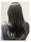 ロングヘアスタイル