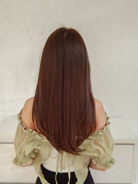 ツヤ感ロングレイヤー