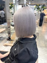 サンクプロジェクト(cinq PROJECT)&nbsp;原宿韓国顔まわりラベンダーグレージュミルクティーグレージュ