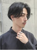 ヴェイン 渋谷(vain)&nbsp;毛流れパーマ センターパート曲がる縮毛矯正