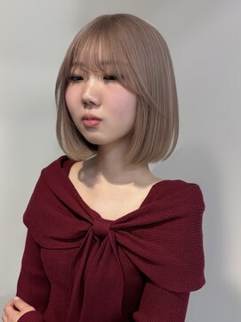 アクシス ナゴヤ(AXIS NAGOYA) 【なつミ】ピンクベージュ/ミルクティーベージュ/ブリーチカラー