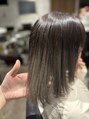 ムイミ(muimi)&nbsp;ブリーチ部分を生かして可愛く。