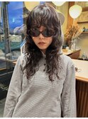 ロングパーマ 外国人風パーマ レイヤーパーマ 癖毛風パーマ