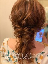 ヘアーセット モコロ(Hair Set MOCORO) ポニーテールアレンジ