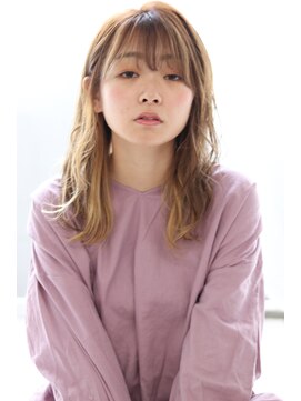 ヘアリゾート バレンタイン(hair+resort valentine) ≪valentine ≫ナチュラルシースルーバング