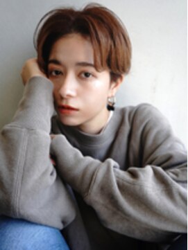 ラフィス ヘアー リアン 西宮北口店(La fith hair lien) 【La fith】 センターパート×ショートマッシュ