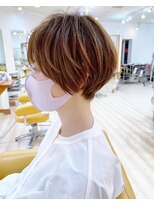 モリオ フロム ロンドン 成増店 【morio成増 セリザワ】マッシュショートボブとハイトーンカラー