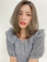 ルービック 難波(Rubik's)&nbsp;大人可愛いくびれミディ（かきあげグレージュカラー）