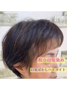 ジパングペイント 押上店(Zipangu Paint) 白髪ぼかしハイライト