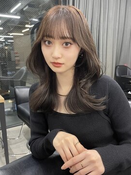 アリュウル 表参道(ALLURE) 韓国ヘア＊くびれヘア顔まわりカットグレージュ似合わせカット