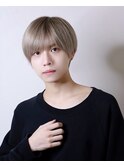 ハイトーンサラ髪ヘア