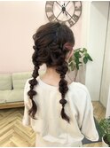 大人可愛いツインアレンジ♪