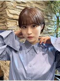 大人かわいいマッシュショート