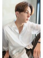 ハバナ 渋谷(HAVANA)&nbsp;メンズ波巻きセンターパート韓国風ツーブロックニュアンスパーマ