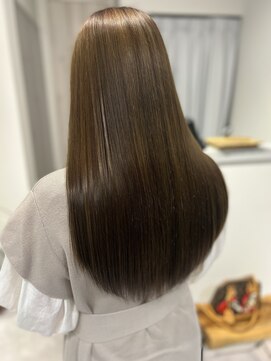 シエスタ バイ アンブルリュクス(siesta by amble luxe) ベージュカラー/髪質改善/ハイライト/レイヤーカット/縮毛矯正