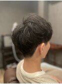 【癖毛を生かす】ツーブロックアップバングショート