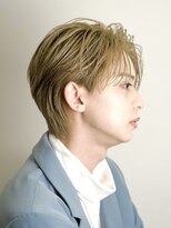 オーシャントーキョーオーバー 渋谷(OCEAN TOKYO OVER)&nbsp;韓国ヘアカルマパーマコンマバングセンターパート黒髪ウルフ