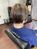＜平日限定＞カット＋リタッチカラー＋頭皮改善スパ or 3stepトリートメント