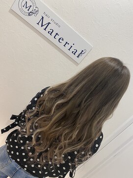 ヘアスタジオ マテリアル(hair studio Material) #プルエクステ#髪質改善#カラー#ヘアセット