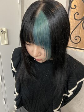 ルノン シェリー(LUNON cheliy) ターコイズブルー/デザインカラー/ブリーチカラー