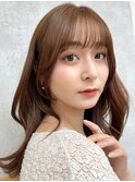 顔まわりカット/前髪カット/トリートメント/レイヤーカット