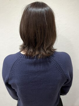 アルティーナプライベート(altina PRIVATE) マッシュウルフXホワイトベージュインナーカラー