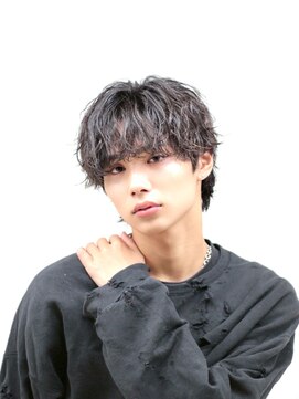 ブラック 渋谷 2nd(BLUCK) 渋谷駅/学割U24/メンズサロン/フェザーパーマ/シャドウパーマ