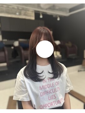 ハピネス 梅田茶屋町店(HAPPINESS) レイヤーカット/韓国ヘア/顔まわり/髪質改善トリートメント